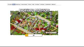 Backyard Monsters Log in fix UPDATED