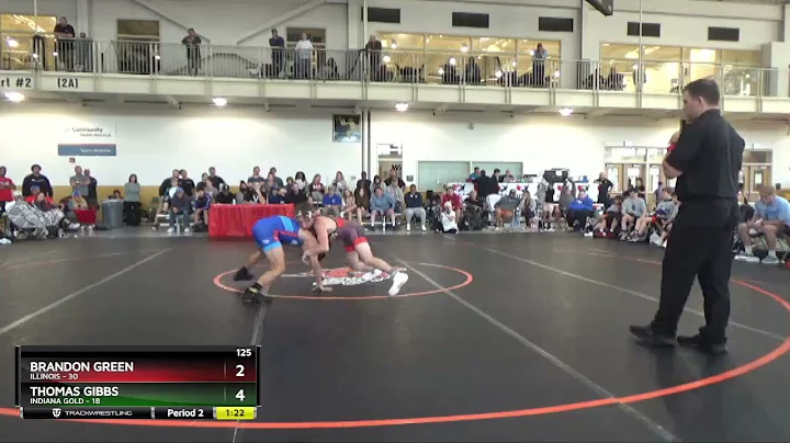 125 Lbs Placement Matches (16 Team) - Brandon Gree...