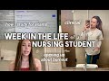 NURSING SCHOOL WEEK IN THE LIFE | burnout, clinical, sharing how I study, midterm grades…