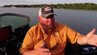 Fall crankbait trolling speeds for walleye