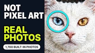 How to make a photo mosaic with 1,700 photos | Pixel Mosaic tutorial