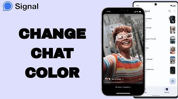 Hoe verander je de chatkleur in de Signal-app | Stap voor stap