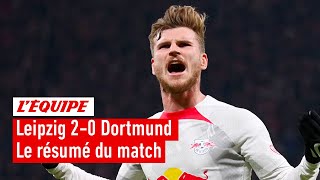 Leipzig 2-0 Borussia Dortmund : Les coéquipiers de Werner se baladent sur leur pelouse