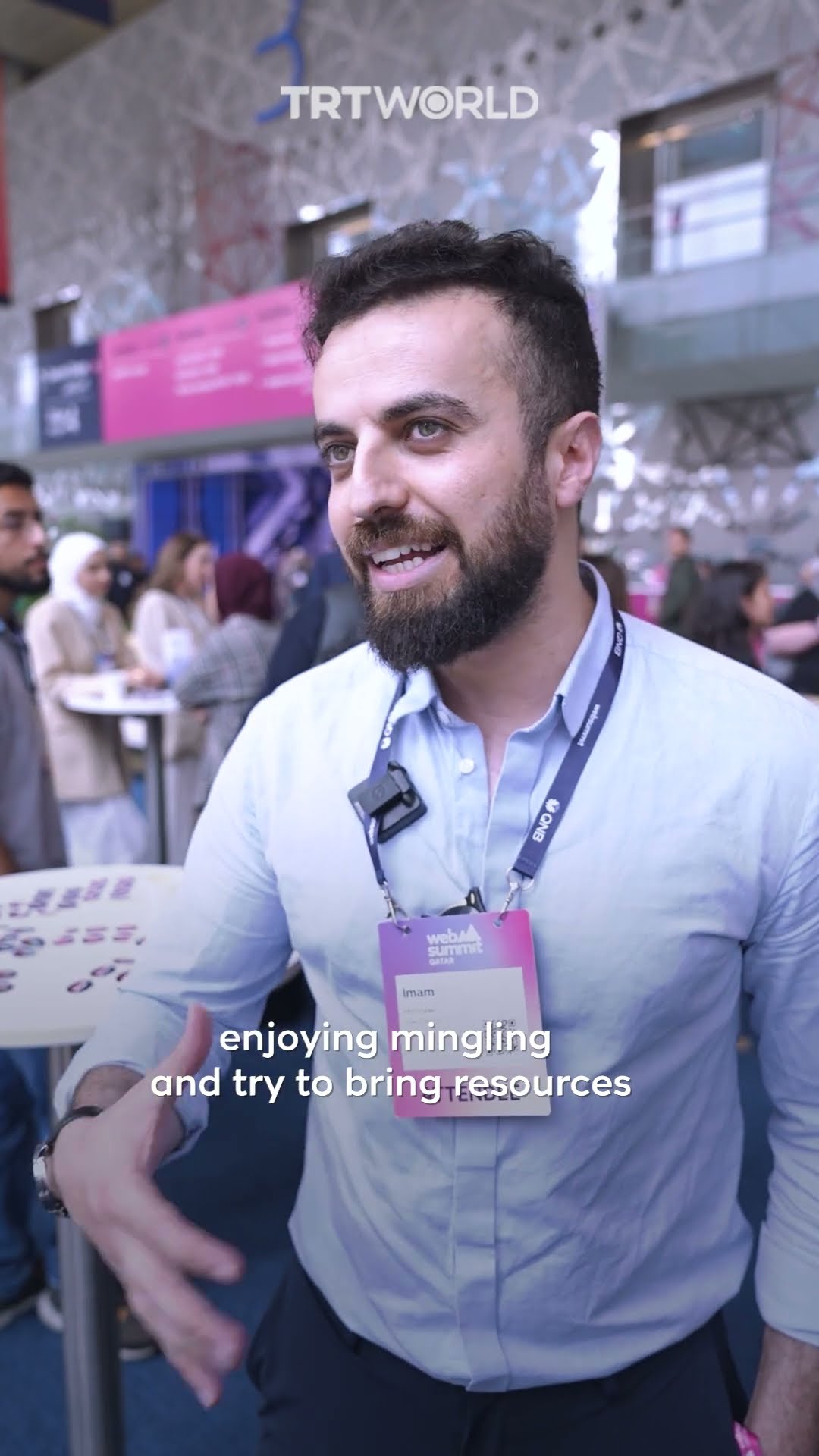 Against all odds: Palestinian entrepreneurs at Qatar’s Web Summit