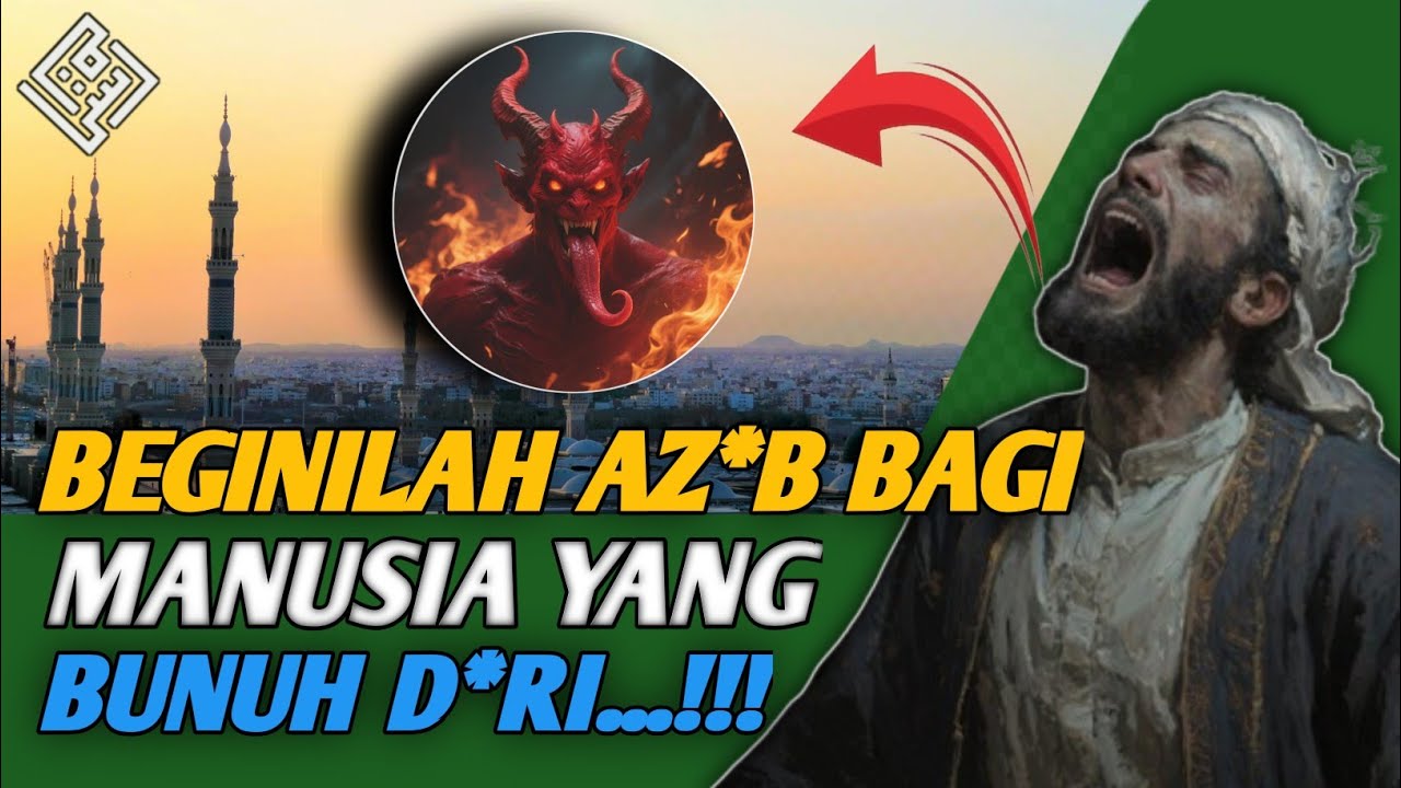Beginilah Azab Bagi Manusia B*nuh Diri|Kisah Inspiratif Islam