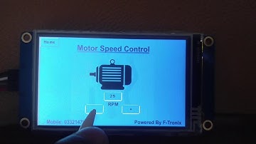 Nextion Motor Control