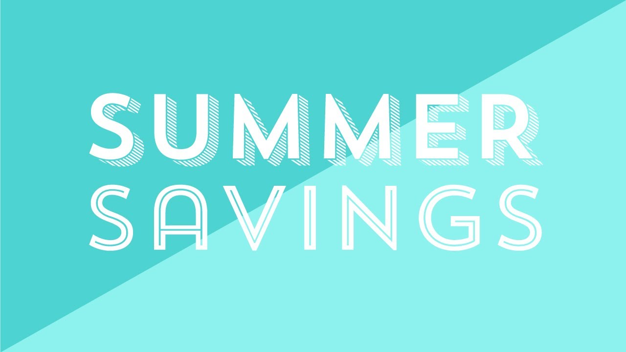 Summer of HAPPY // Summer Savings! 