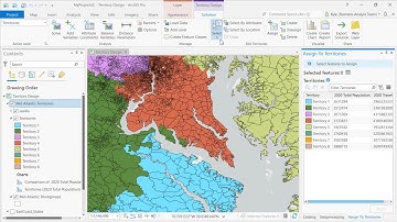 Territory Design Enhancements in ArcGIS Pro 2.8