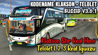 KODENAME KLAKSON TELOLET STJ IGUAZU REAL BUSSID V3.6.1‼️