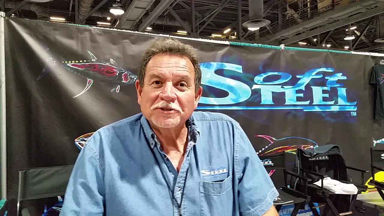 Tony Garza from Soft Steel at the 2018 Fred Hall Show
