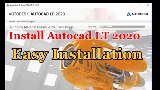 Install Autocad LT 2020 - Easy Installation Autocad LT 2020