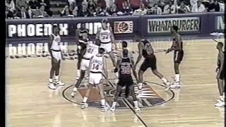 1989/90 Portland Trail Blazers vs. Phoenix Suns Game Highlights