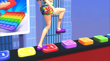 ASMR Tippy Toe 👸👑 🌈 MAX LEVELS!! All Levels Gameplay Walkthrough Android, iOS BIG UPDATE!!!