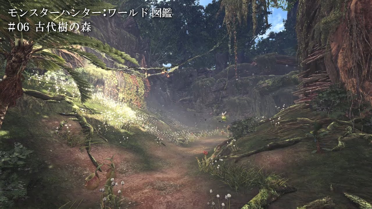 Mhw モンハンワールド マップ 古代樹の森で入手できるアイテム 素材 利用できる小動物 罠 攻略広場