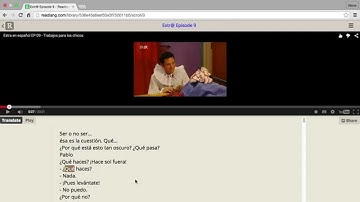Readlang Tutorial 4: Watch a Video