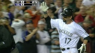 Helton hits a two-run walk-off homer