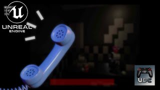 Unreal Engine | FNAF Phonecalls Audio Tutorial