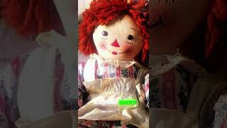 Real Annabelle's Disturbing Behavior Caught on Record #horror #chilling #shorts