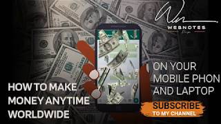 How To Make Money Anytime Worldwide By Webnotes
