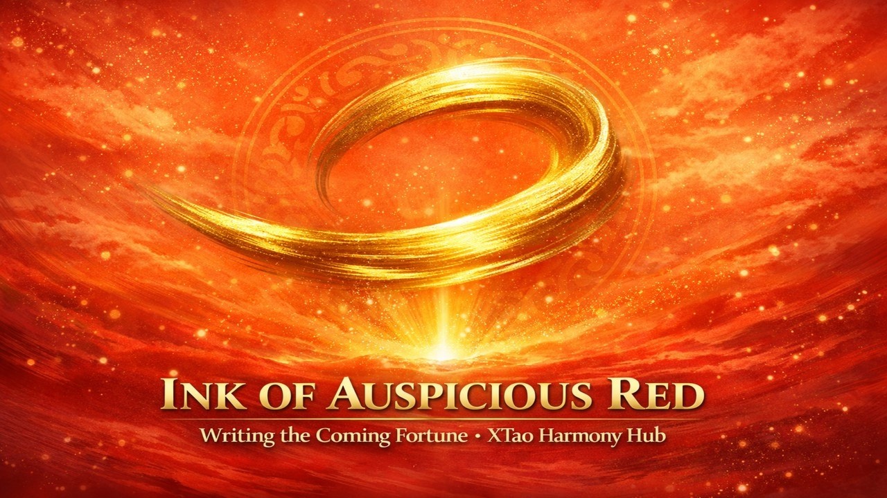 Ink of Auspicious Red · Writing the Coming Fortune《朱笔迎春 · 福字初成》 春启万象 ...