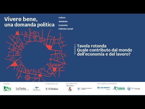 Copertina: Vivere bene, una domanda politica 2022 | Tavola rotonda
