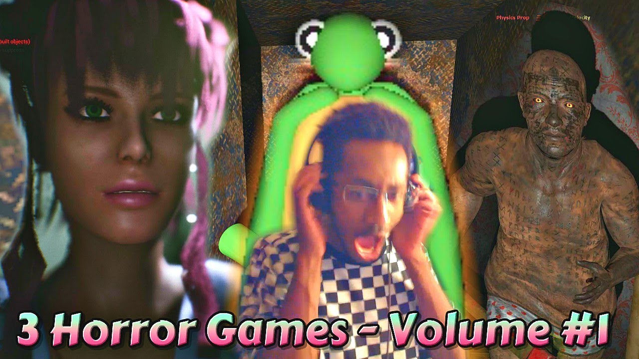 3 Horror Game Special ft. High Velocity | Volume #1