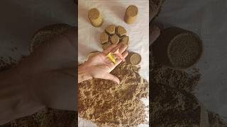 Oddly Satisfying Kinetic Sand Faces Crushing 🔥 | Cute Shapes Hammer SmashASMR ⚒️ #shorts #funny