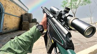 i made her RAGE with the FASTEST sniper