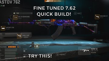 KASTOV 762 BEST for RANKED PLAY! (Quick BUILD with TUNING)