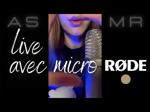 [ASMR Français] Rediffusion Live TikTok 😌 avec micro Rode !