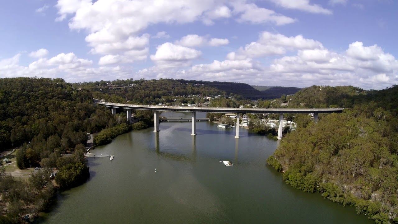 1st Flight Over Water With Expensive new UAV