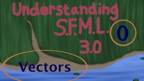 Understanding SFML 3.0_0: Vectors