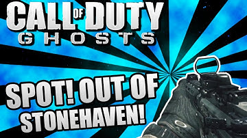 COD Ghosts Glitches - Easiest Out of Map on Stonehaven! Secret Ledge!