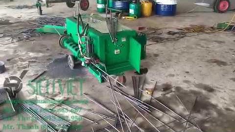 Máy nắn (duỗi) cắt sắt Siêu Việt SV-NC27 - Tốc độ cao, bền bỉ, gọn nhẹ