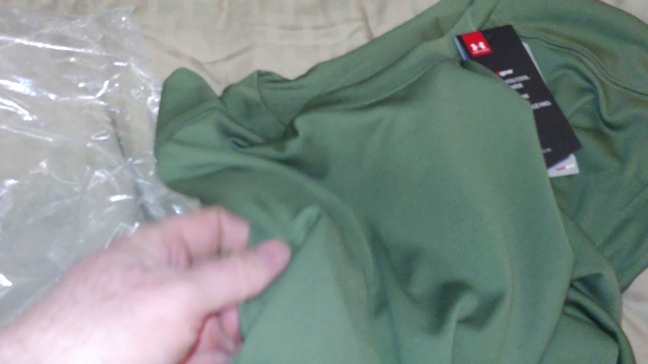 Under Armour long sleeve shirt unboxing