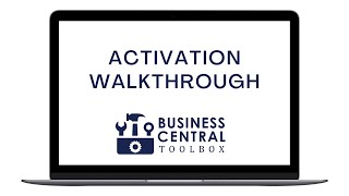 Activate Business Central Toolbox Applications
