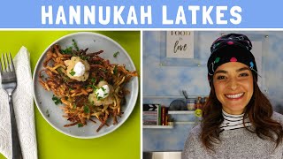 How To Make Sweet Potato Pancakes (Latkes) | DAIRY-FREE + GLUTEN-FREE