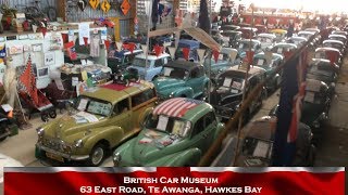 The Backyard British Car Museum.