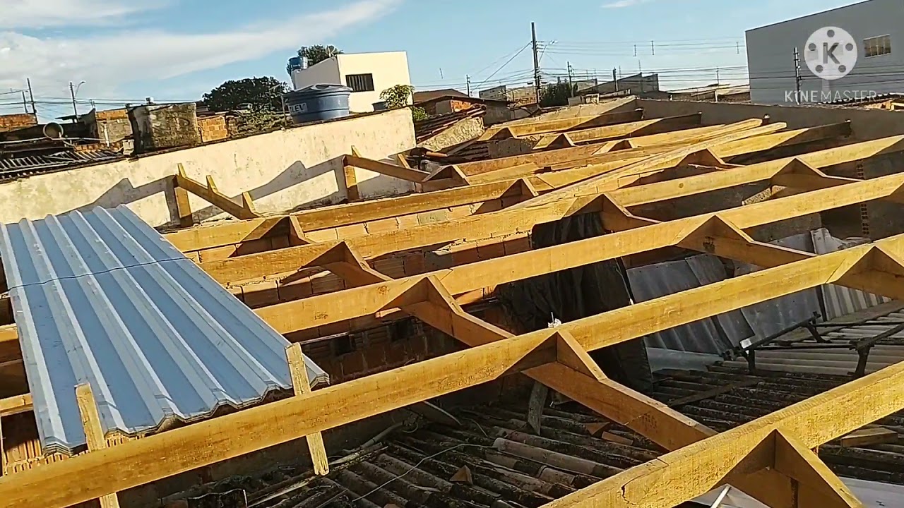 Olha só como fizemos esse telhado de zinco por cima de outro!!