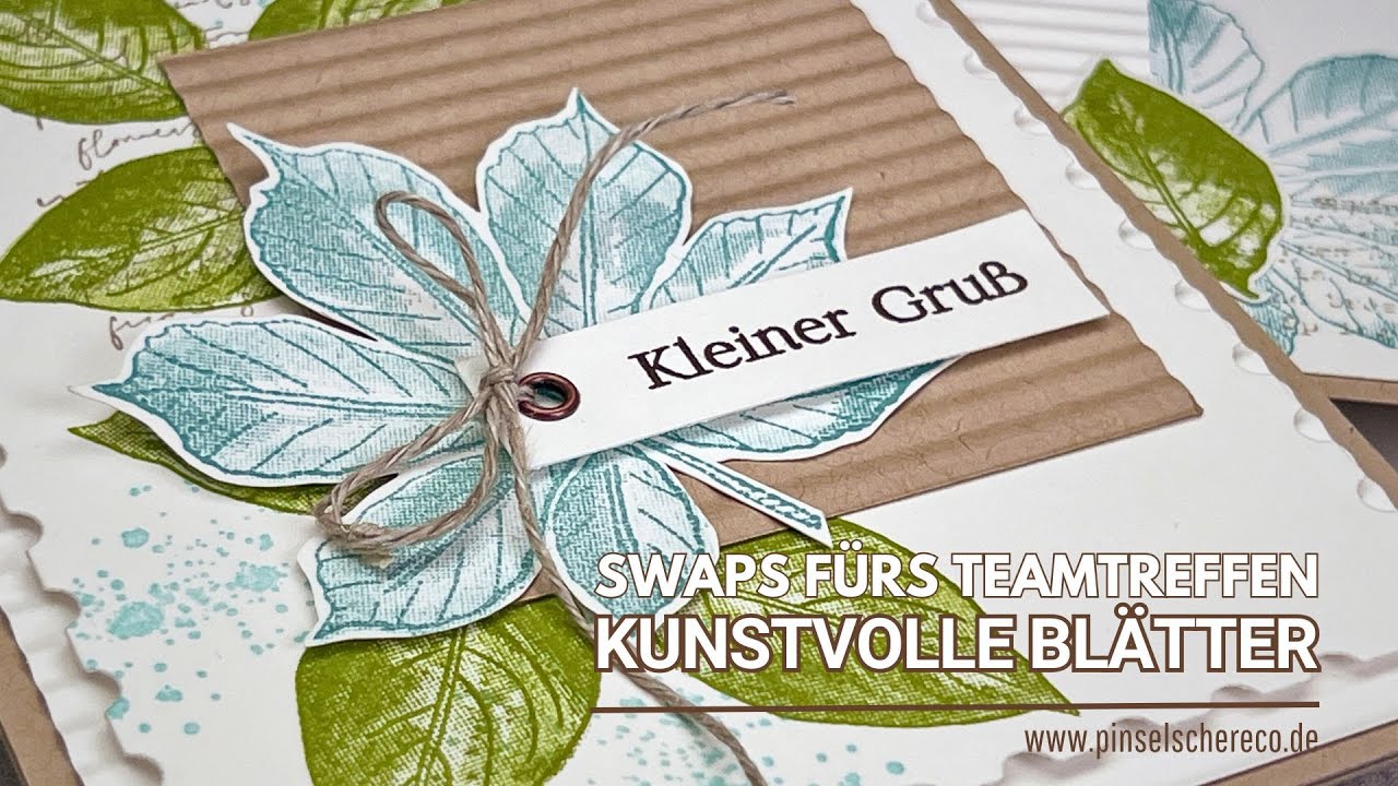 Meine SWAPs fürs Teamtreffen 2025 | Kunstvolle Blätter noch gar nicht herbstlich