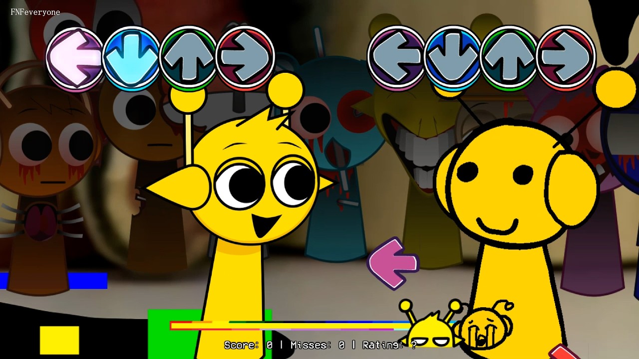 FNF Sprunked All Phases Sings Sliced Pibby | Incredibox Sprunki FNF Mods