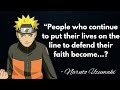 Naruto Quotes | The Greatest Naruto Quotes For Shounen Anime | Motivational Quotes