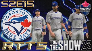 MLB The Show 22 Toronto Blue Jays RTTS | S2E15 PS5 Gameplay 2B Legend Series - AL Champs