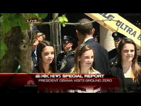 Obama honors victims of 9 11 at ground zero Full T...