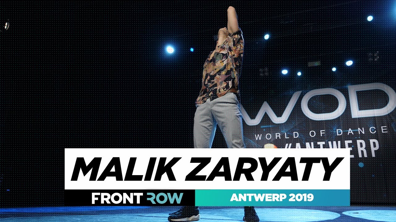 dance off Malik Zaryaty | FRONTROW | Showcase | World of Dance Antwerp Qualifier 2019 | #WODANT19