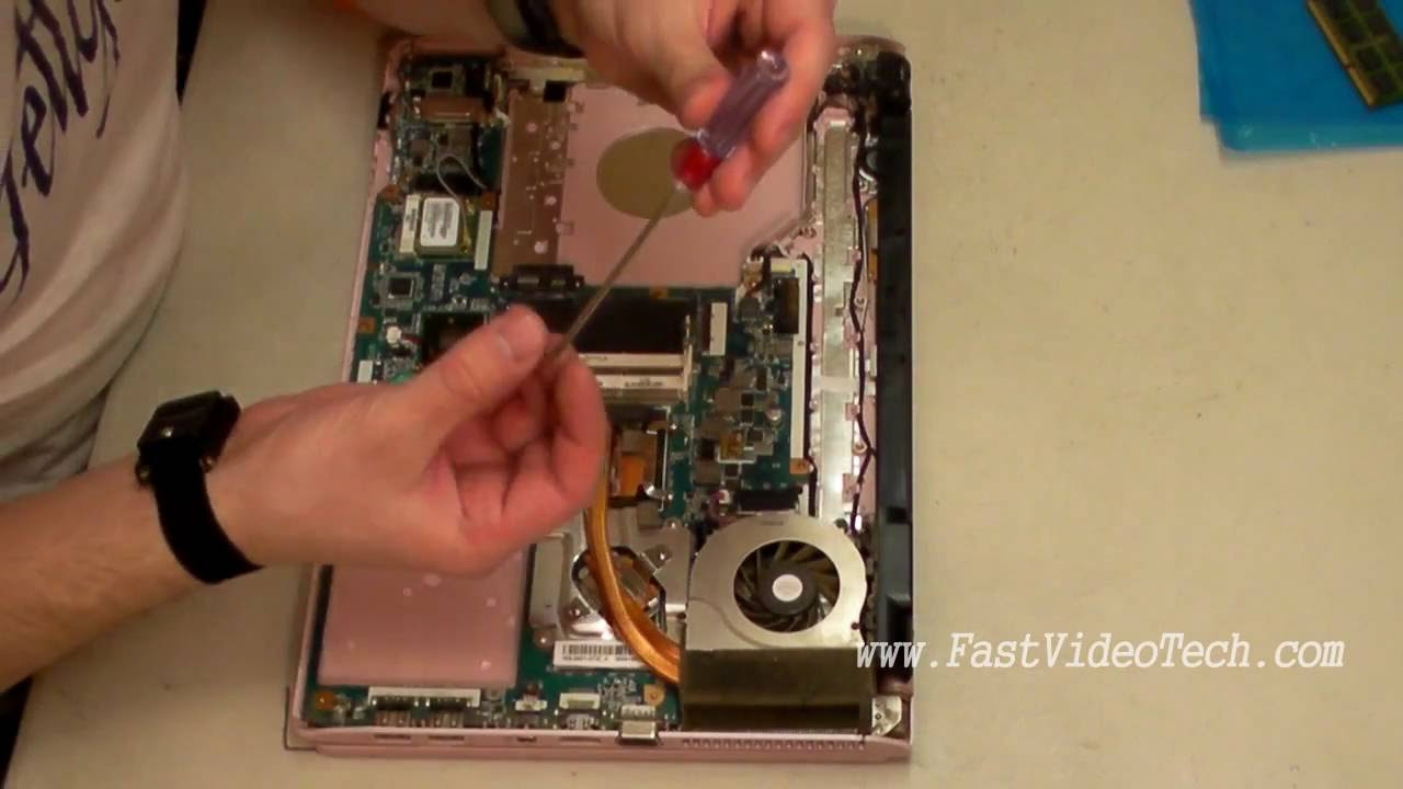 Sony Vaio Disassembly to fix POWER   CHARGING Problem 