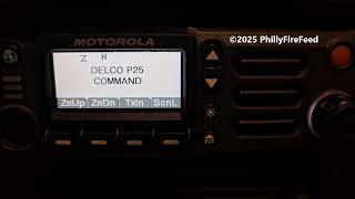 P25 Automated Dispatch Preview, New Delaware Co, PA P25 System