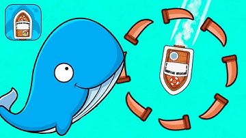 SEA BLADE - Fisherman Caught a Blue Whale ⏩ Gameplay on iOS Android | Levels Walkthrough 1, 2, 3