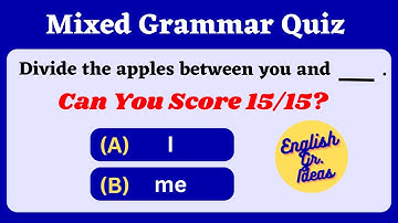 Mixed English Grammar Quiz  #challenge 8 || Test your Grammar level || #englishquiz