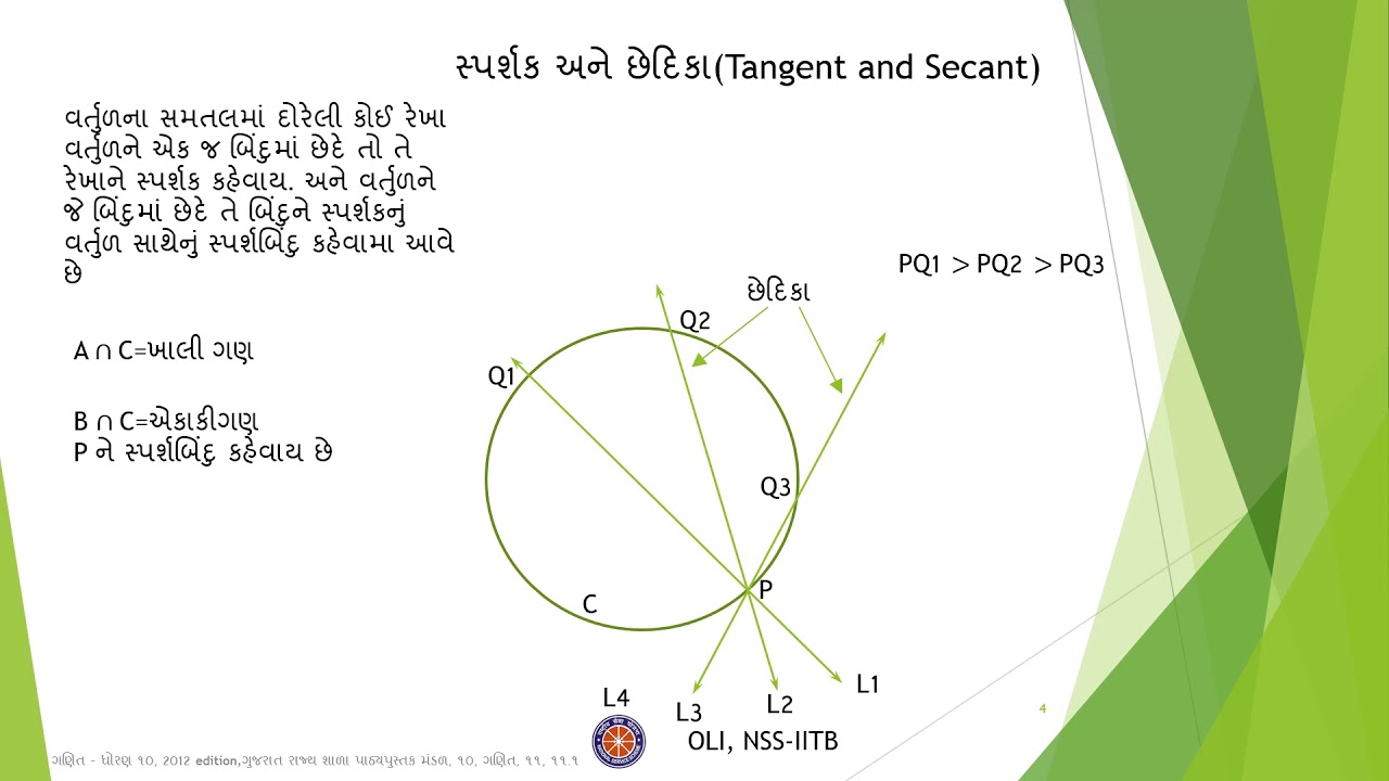 Circles Part 2 (વર્તુળ) Class 10 Mathematics Gujarati YouTube